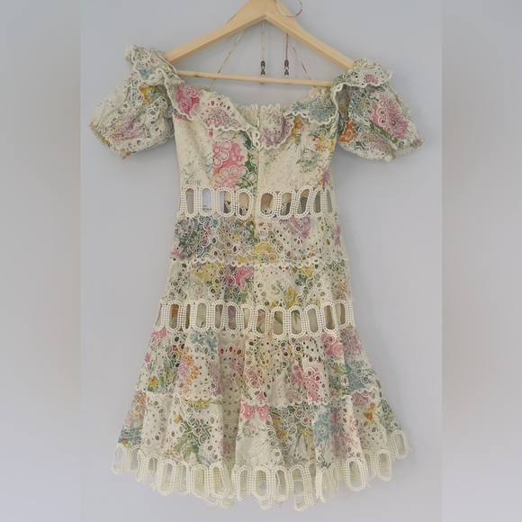 ZIMMERMANN / Heathers Off Shoulder Dress (LONG WEEKEND SALE/ one pc only) - Picture 7 of 12